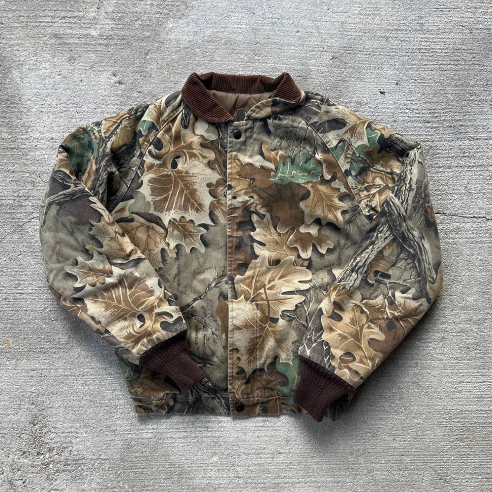 Vintage Carhartt Style Realtree Camo Jacket
